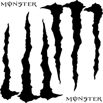 monster energy Decal Stickers kit