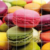 Macaroons - Tiles Wall Stickers