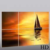 Boat - Triptych Forex Print