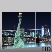 New York - Triptych Forex Print