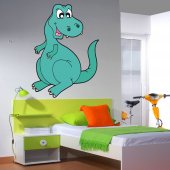 Adesivo Murale bambino dinosauro