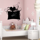 Heart - Chalkboard / Blackboard Wall Stickers