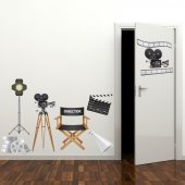 Kit Vinilo decorativo cine