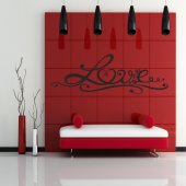 Vinilo decorativo love