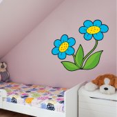 Vinilo infantil floral