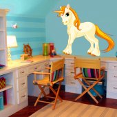 Vinilo infantil unicornio