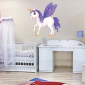 Vinilo infantil unicornio